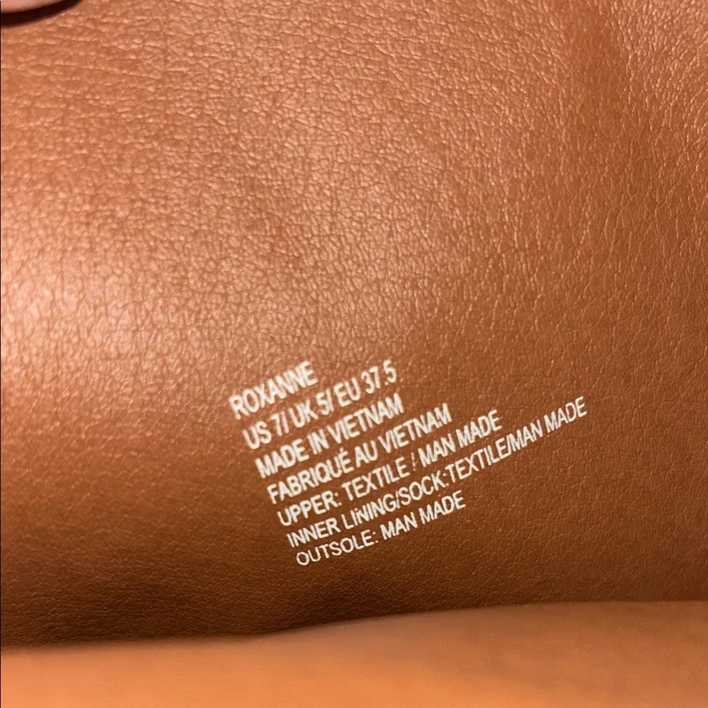 Brown Congnac Over The Knee Boots Roxanne Suede and Faux Leather size 7 NIB - Picture 5 of 6